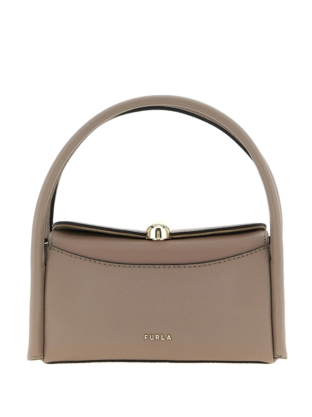 

Мини-сумка Nicole с зернистым эффектом Furla, бежевый