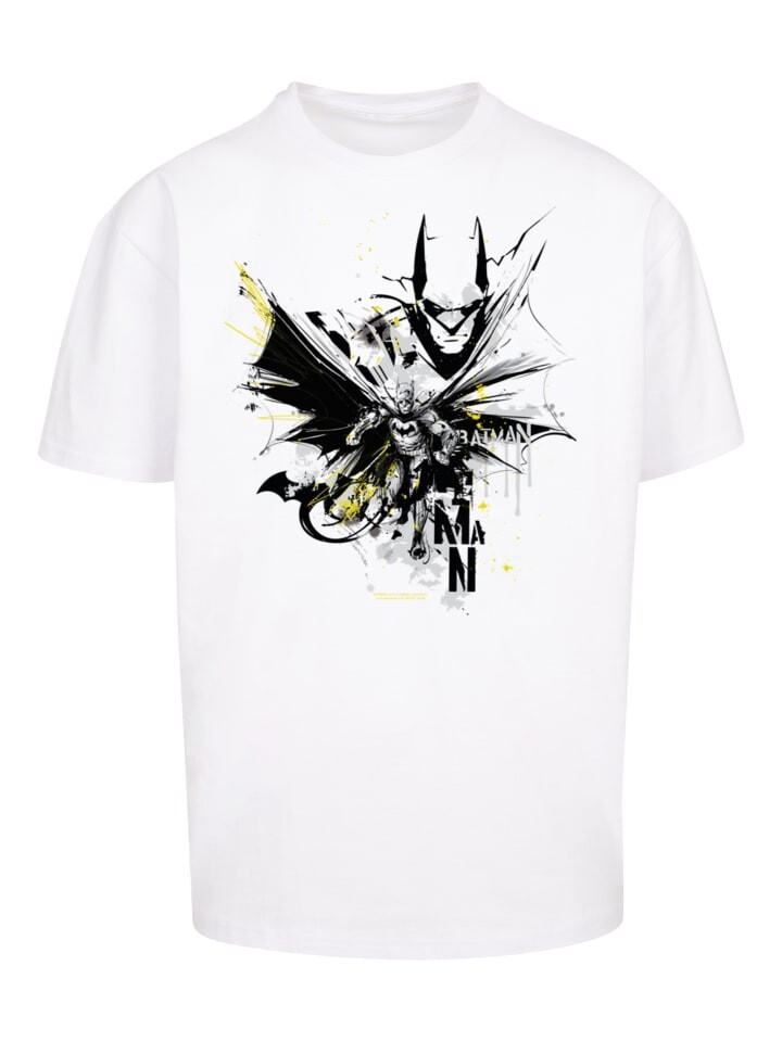 

Футболка F4NT4STIC DC Comics Batman Batface Splash, белый