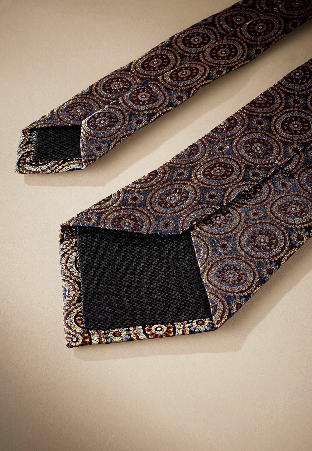 

Галстук SIGNATURE MADE IN ITALY GEOMETRIC DESIGN Next, коричневый