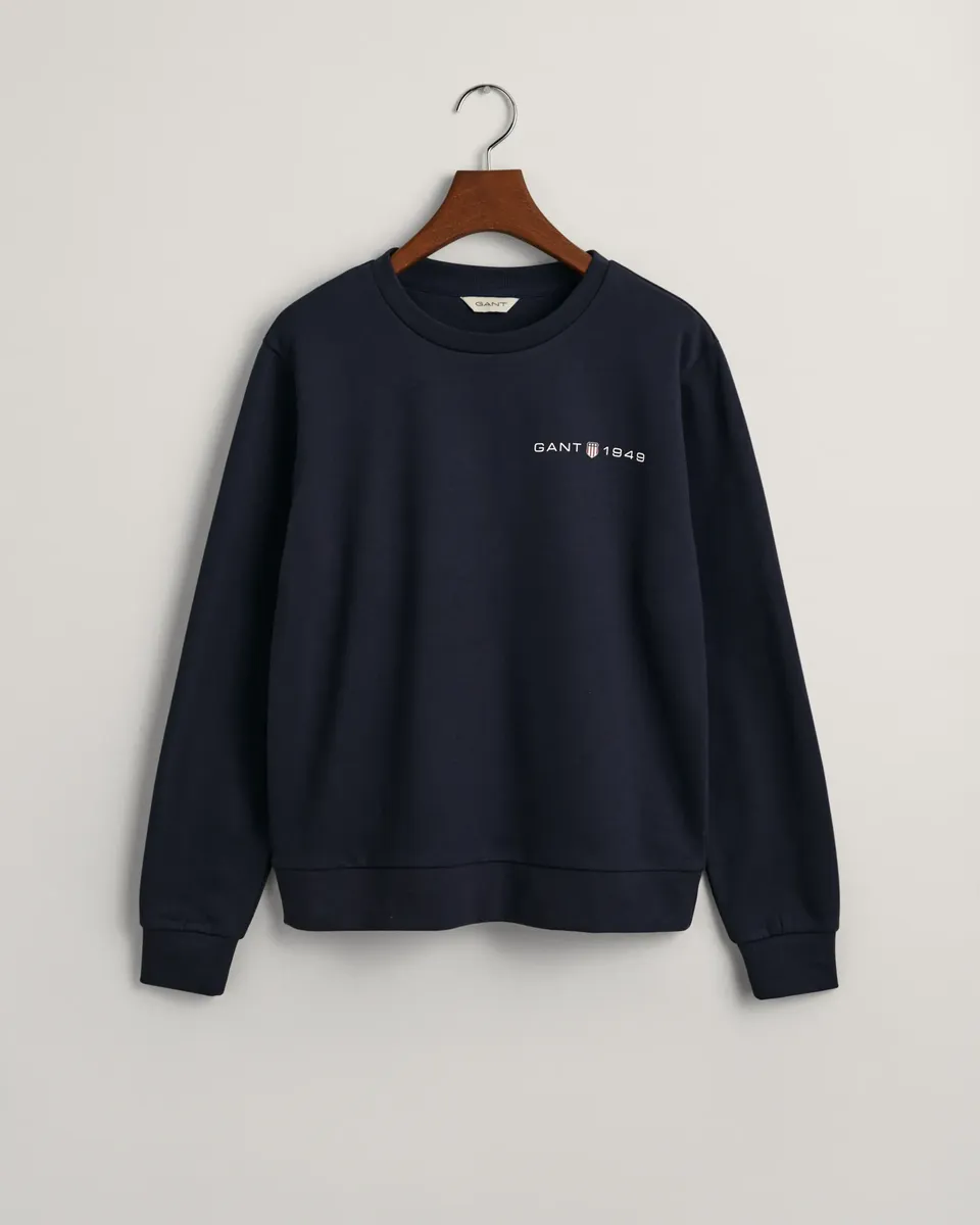 

Толстовка Gant "REG PRINTED GRAPHIC C-NECK", синий