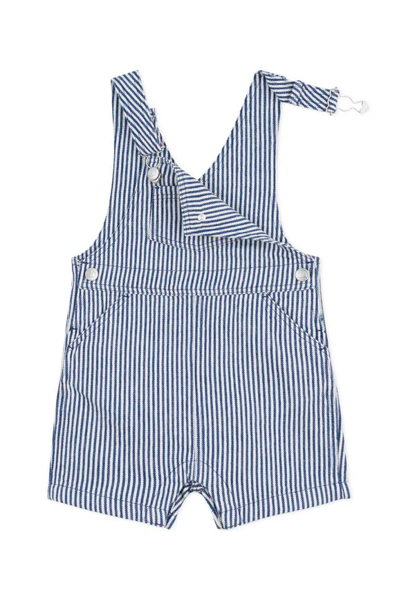 Комбинезон salopette courte dungarees Petit Bateau, Crepuscule Marshmallow — фото 4