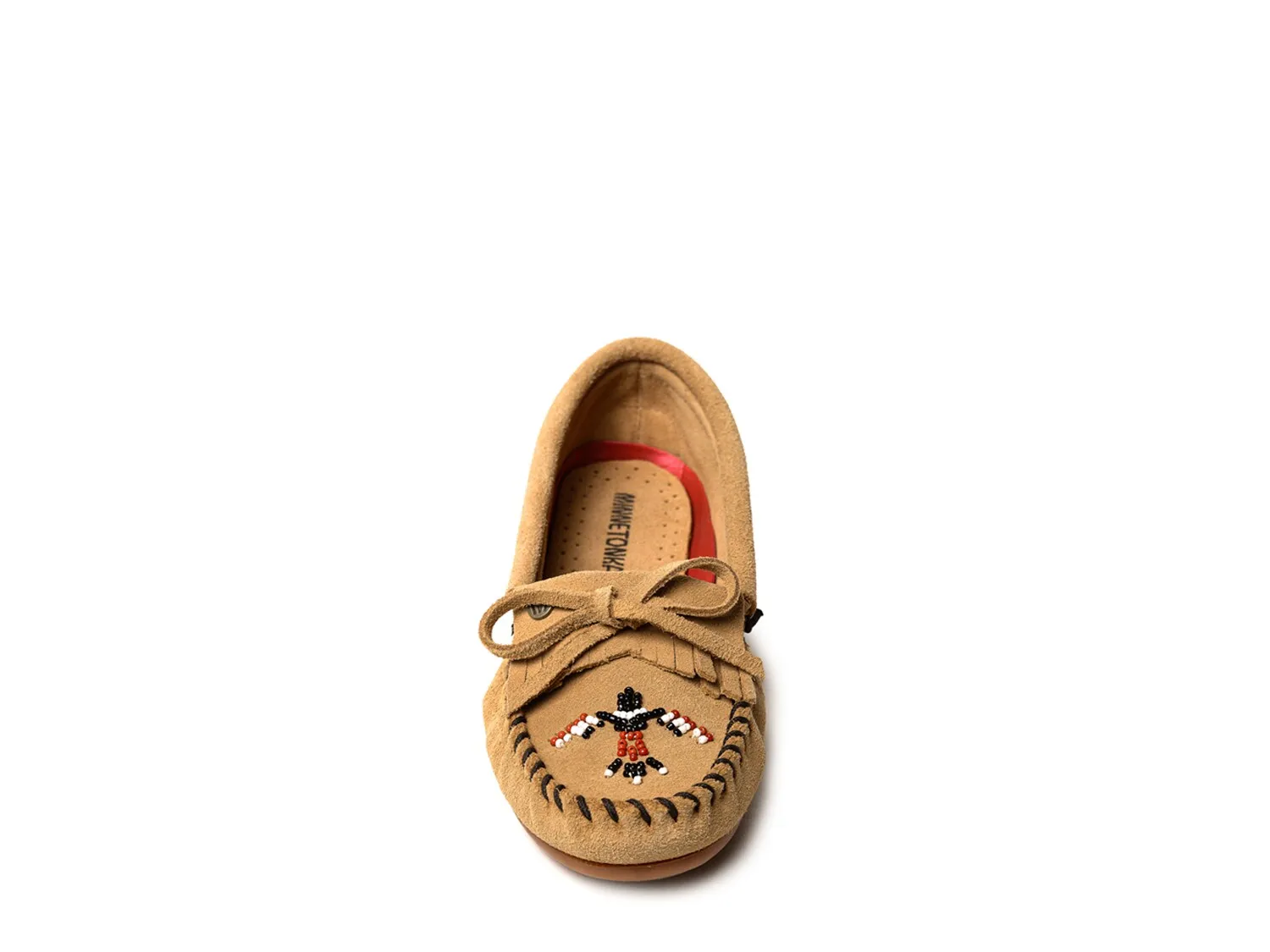 Балетки Thunderbird Animikii Moccasin Loafer Minnetonka, серо-коричневый — фото 2