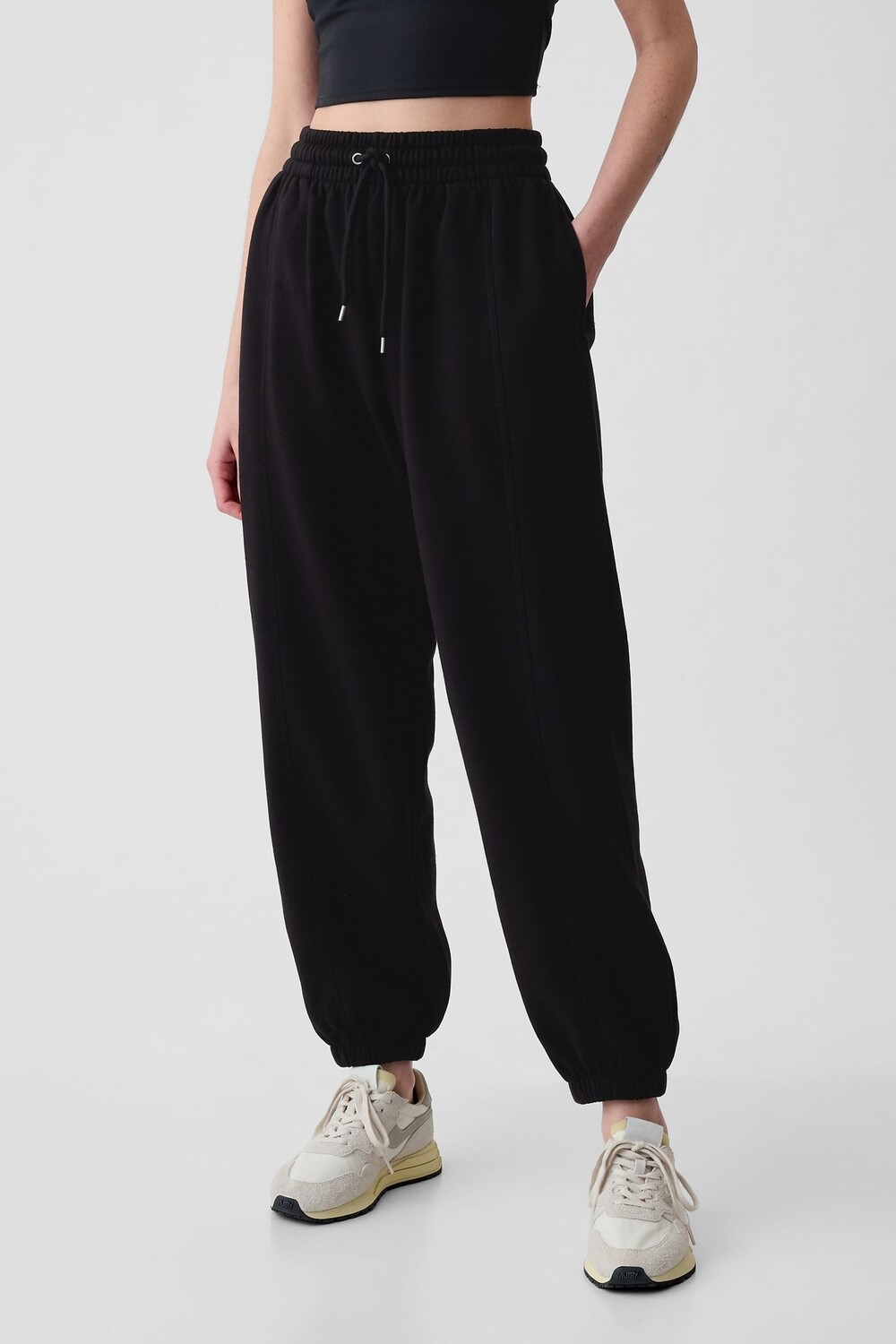 

Винтажные мягкие мешковатые джоггеры Gap, черный