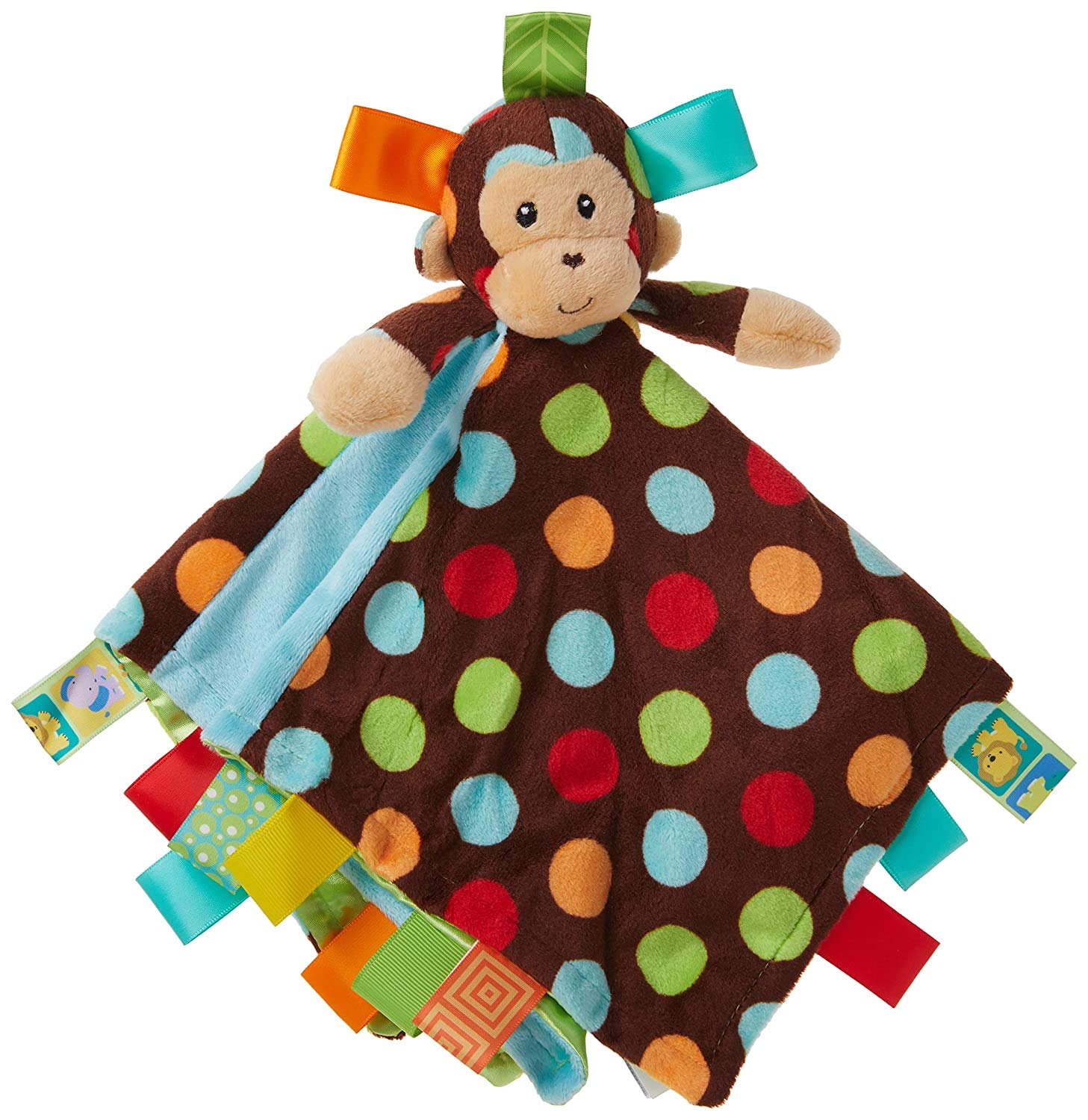 

Одеяло Mary Meyer Taggies Dazzle Dots, обезьянка, Character Blanket