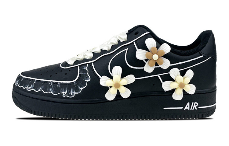 

Кроссовки Nike Air Force 1 Skateboard Shoes Women's Low-Top Black White