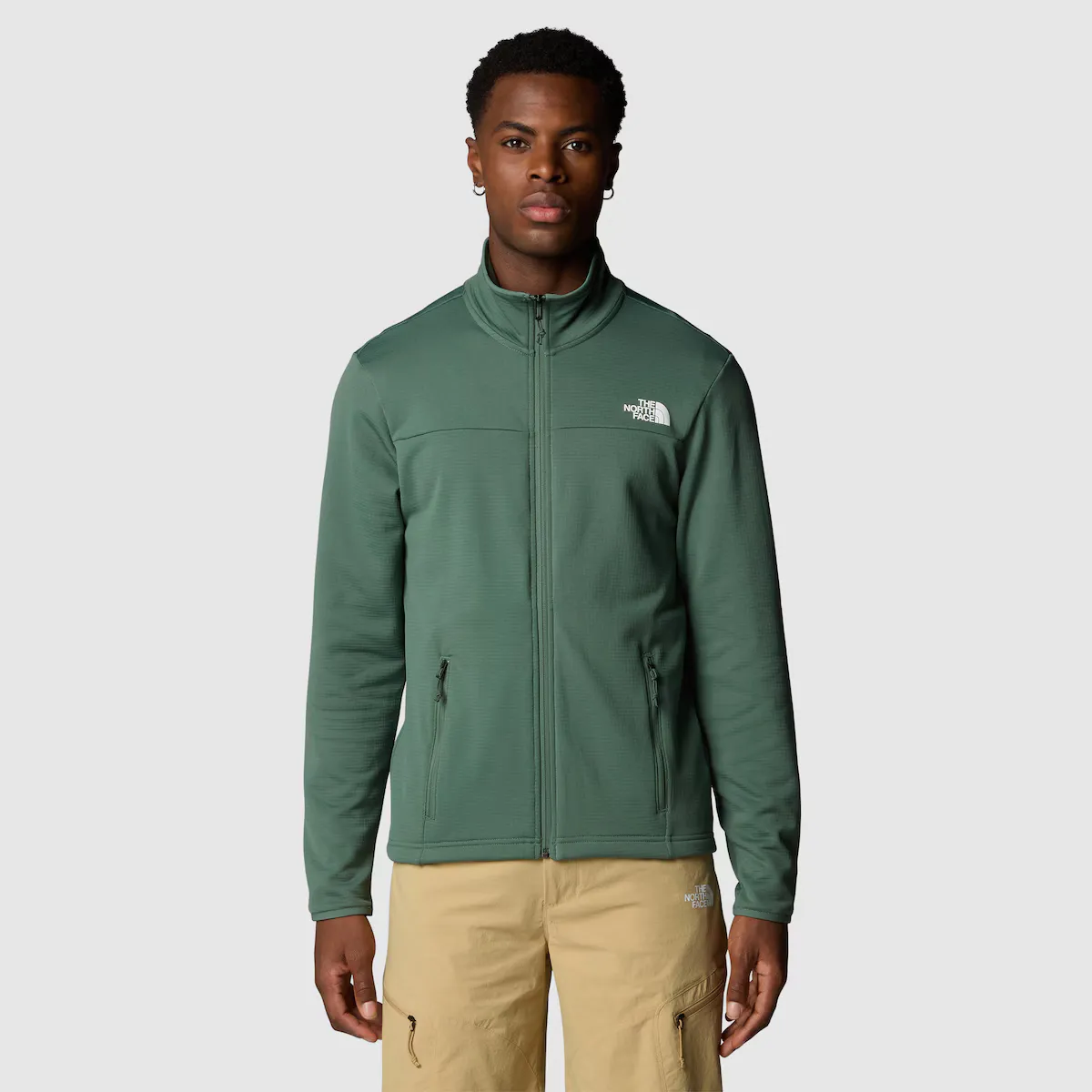 

Мужская флисовая куртка Cedar Trail The North Face, зеленый
