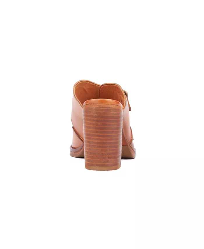 Женские босоножки Lidia на каблуке Vintage Foundry Co, коричневый/бежевый — фото 2