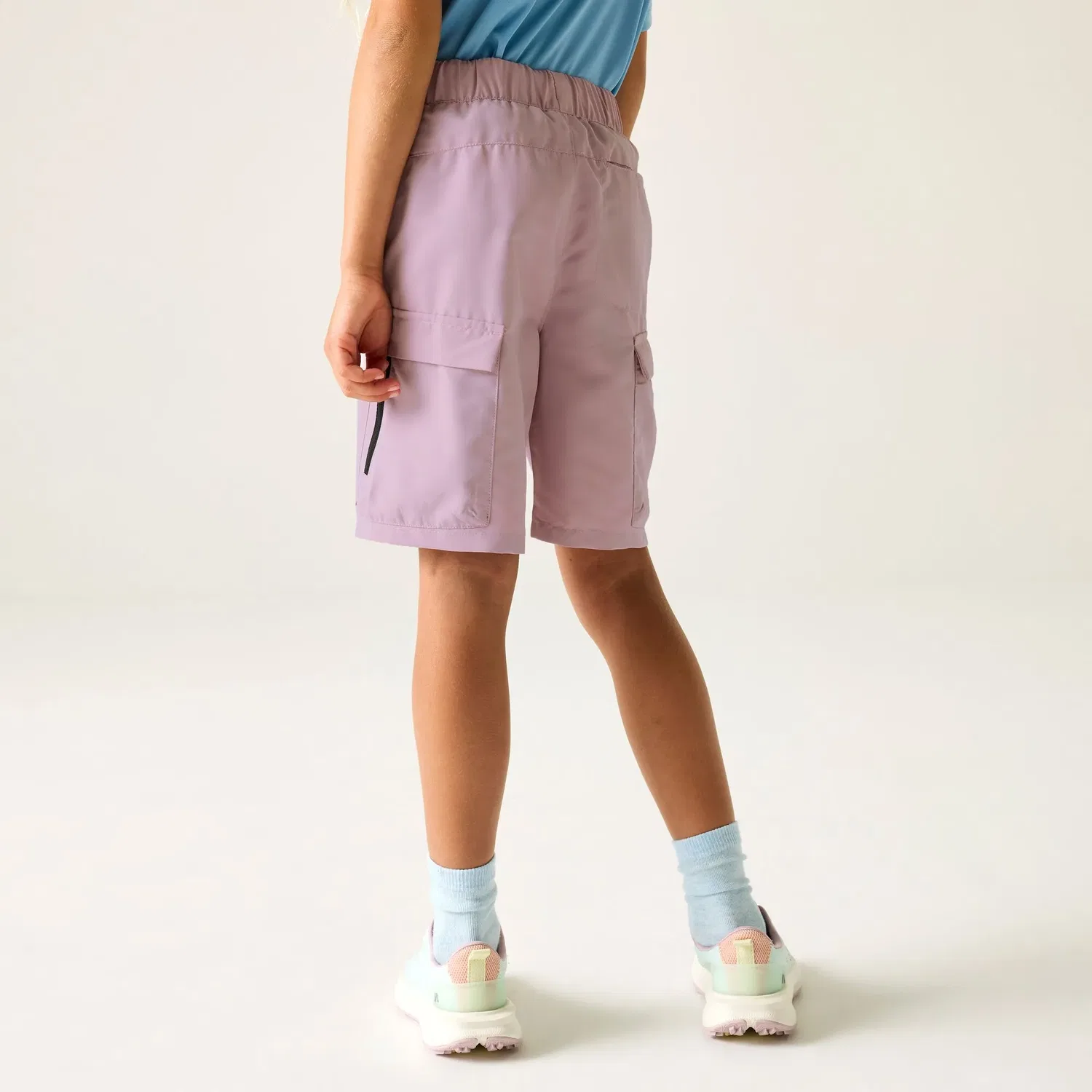 Шорты для активного отдыха Regatta Sorcer Mountain Shorts III, бледно-сиреневый — фото 2