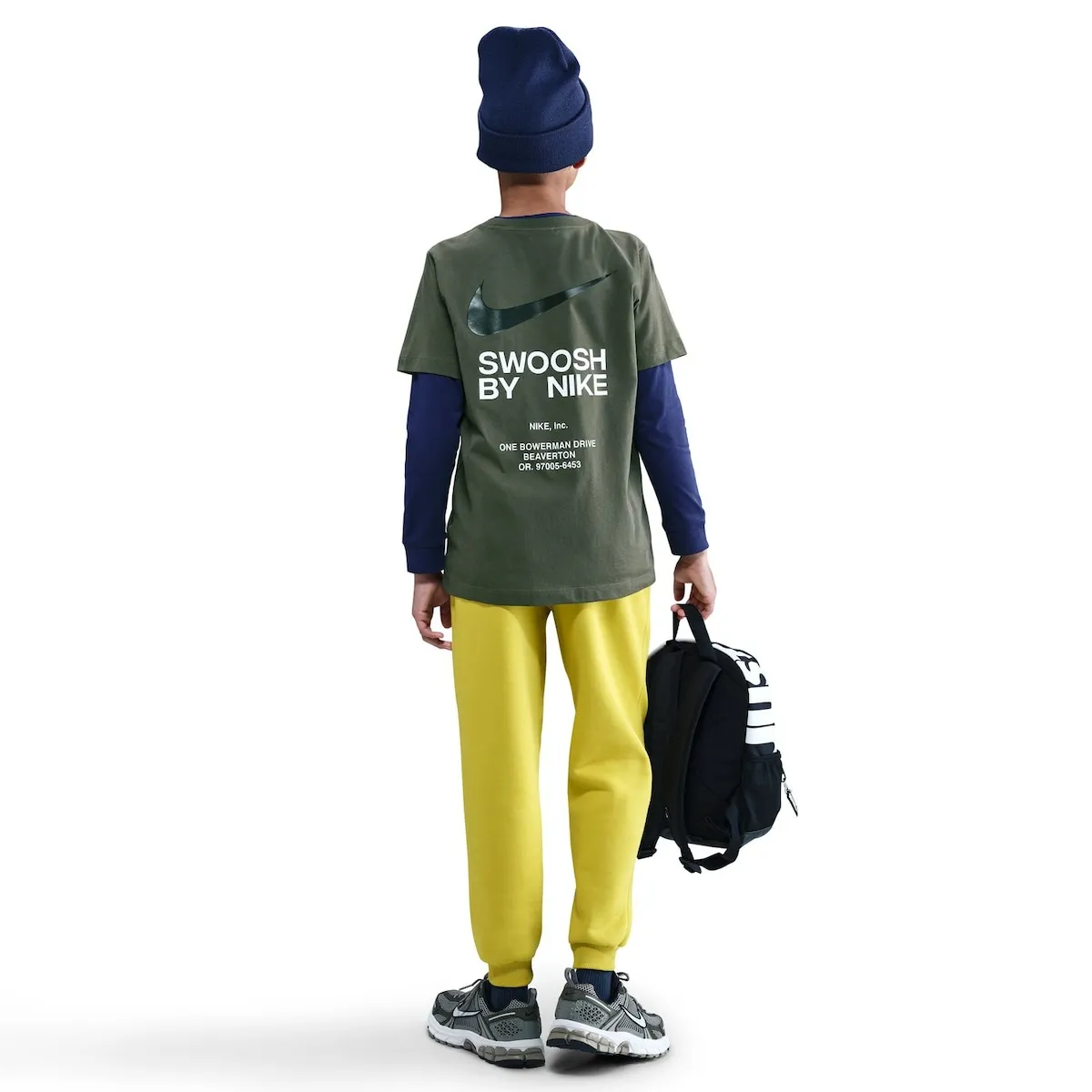 Футболка для детей Sportswear Athl Tee Reg Nike, зеленый — фото 2