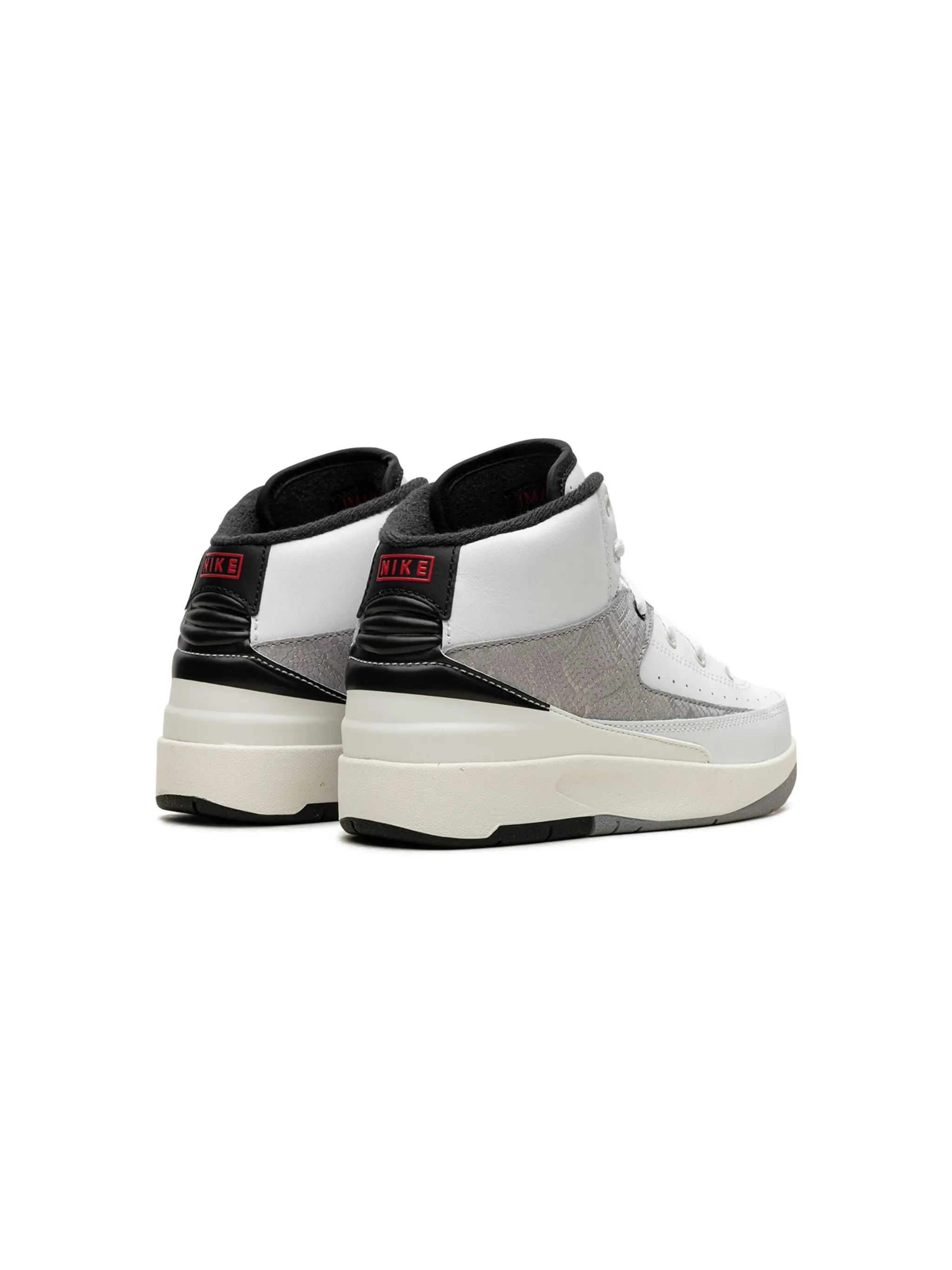 Кроссовки Air Jordan 2 Retro Python Jordan Kids, белый — фото 3