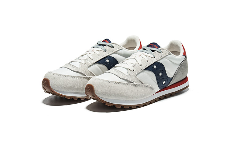 Кроссовки Jazz Original Kids с низким верхом, серые, синие, красные Saucony, красный — фото 3