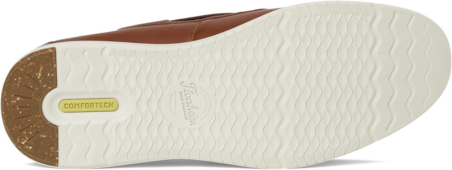 Мужские мокасины Florsheim Tropics с эластичной шнуровкой и открытой шнуровкой, Cognac — фото 4