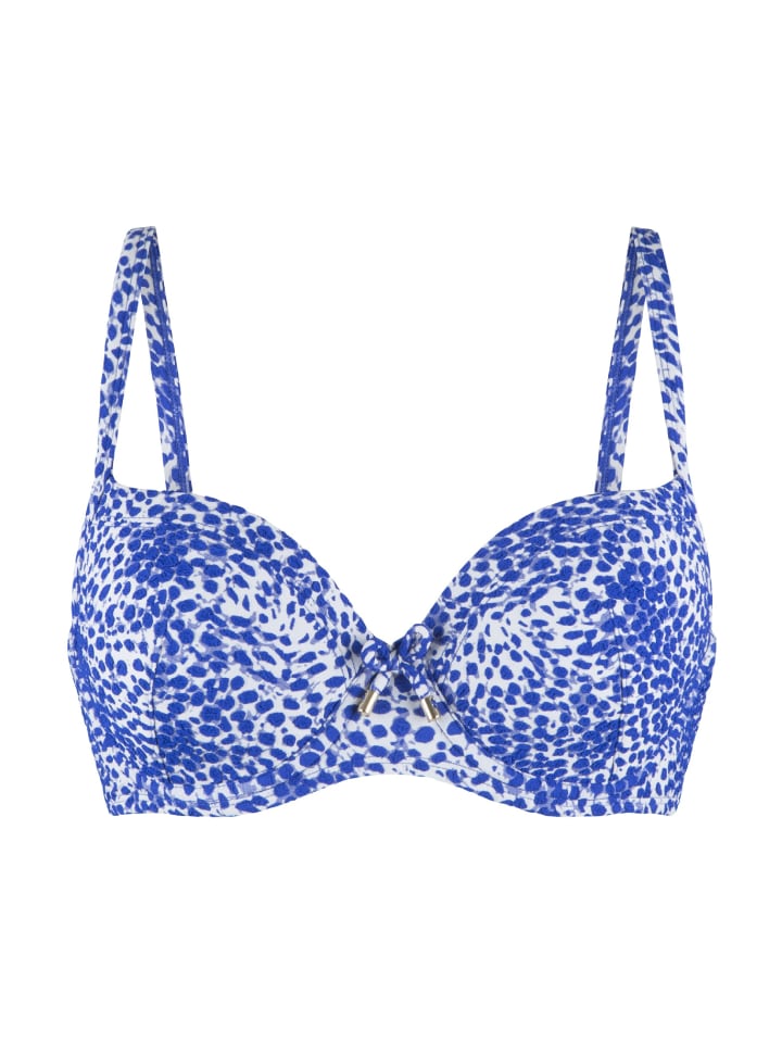 

Верх бикини Linga Dore, цвет blau weiss druck