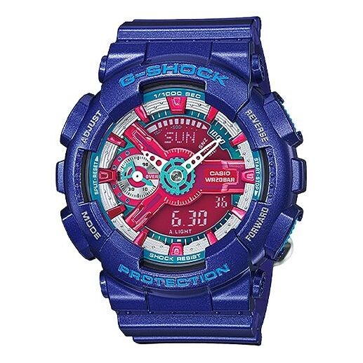 

Часы CASIO G-Shock Analog-Digital 'Blue', фиолетовый