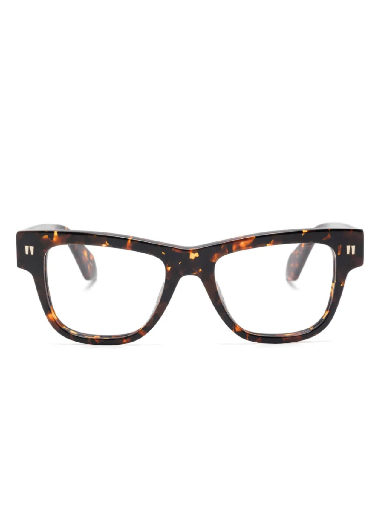 

Off-White Eyewear очки с логотипом, коричневый
