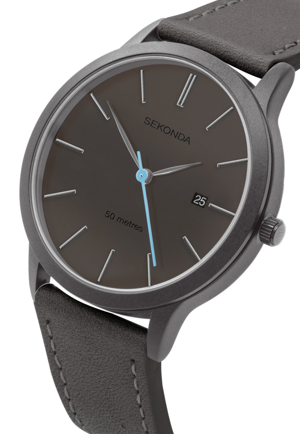 

Часы ANALOGUE WITH ROUND STRAP Sekonda, темно-серый