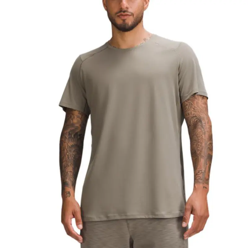 

Футболка для йоги nulu мужская Lululemon, хаки