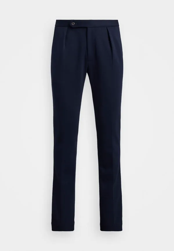 Брюки от костюма из двойной вязки Polo Ralph Lauren, Aviator Navy — фото 4