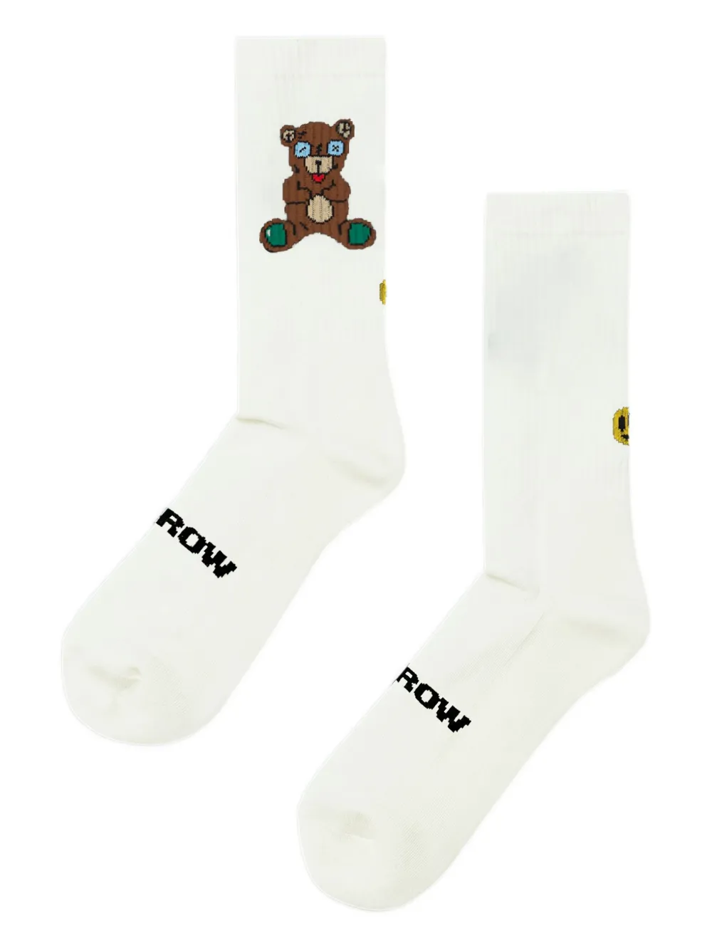 

Носки с аппликацией BARROW, белый