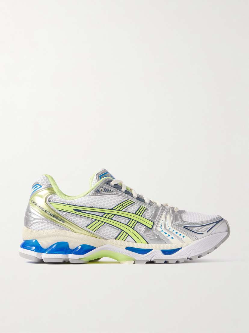 Кроссовки Gel-Kayano 14 с металлической сеткой и резиновой отделкой Asics, синий
