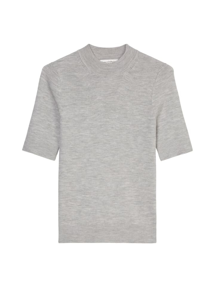 

Пуловер Marc O'Polo Kurzarm-Strickpullover shaped, цвет mid stone melange