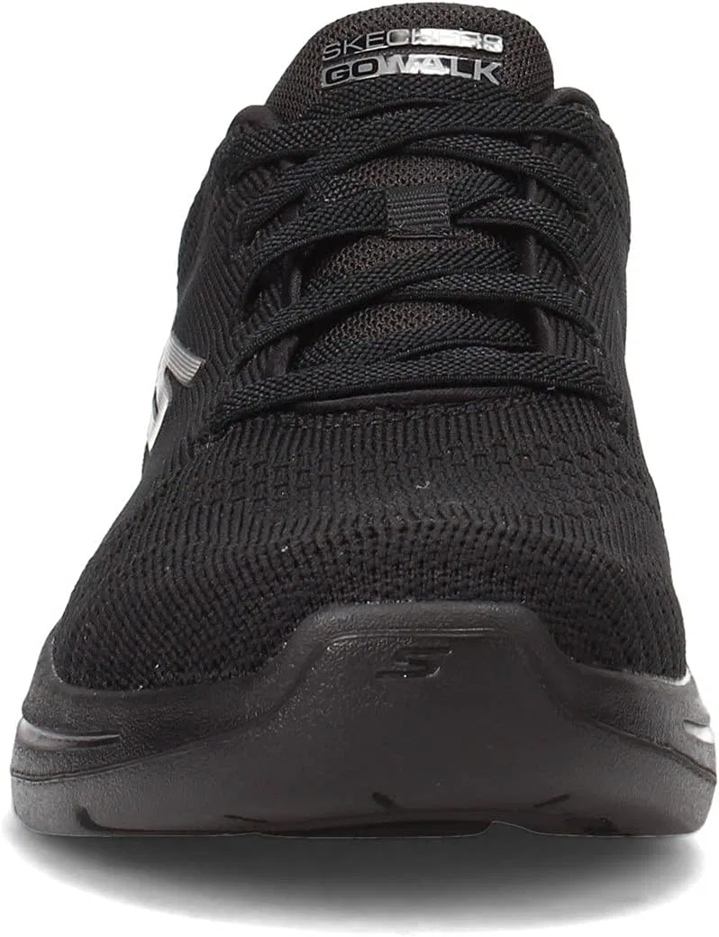 Skechers Herren Gowalk Arch Fit - Спортивные кроссовки для тренировок и ходьбы с воздухопроницаемой пеной, Black — фото 4