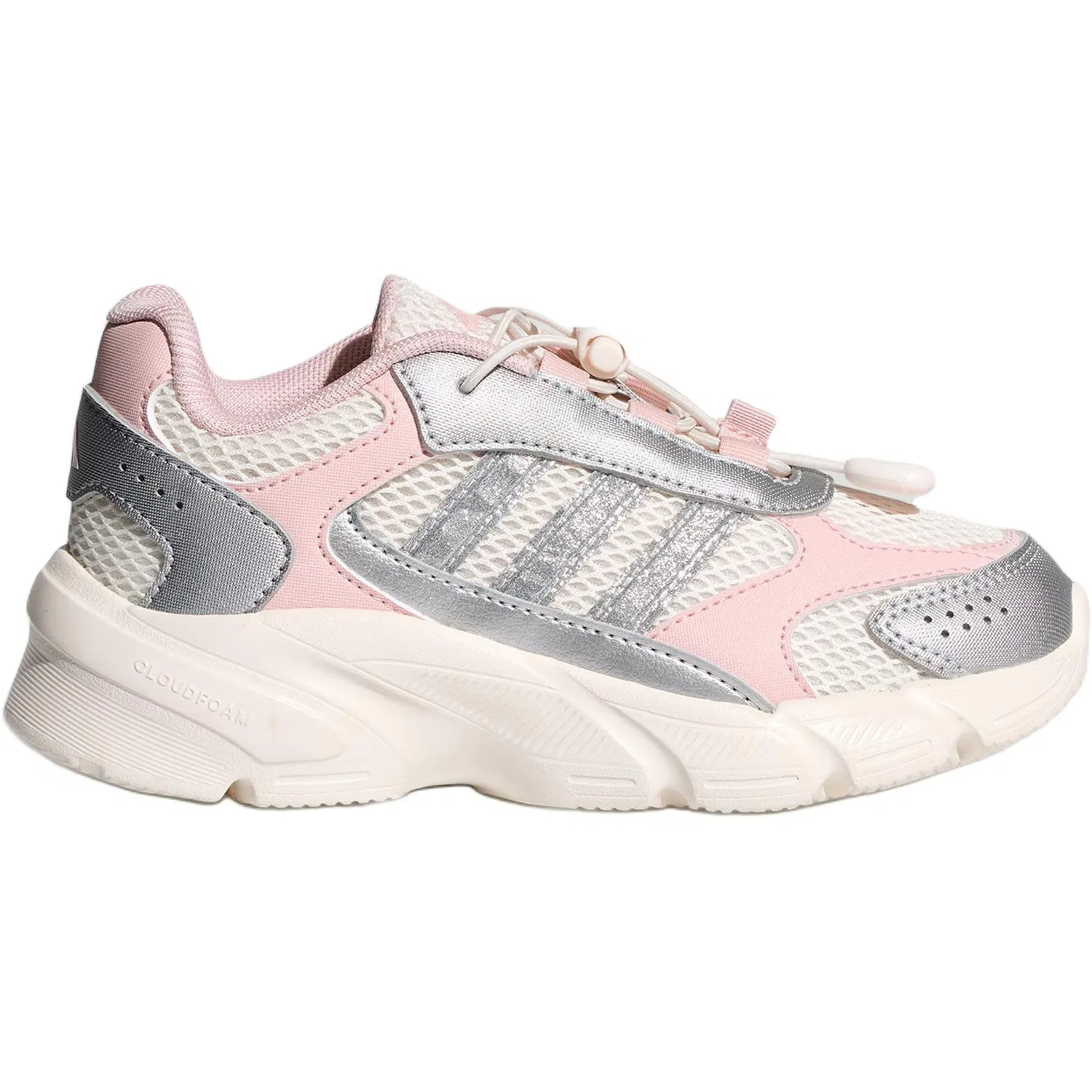 Кроссовки CRAZYCHAOS 2000 Low top Casual Shoes White Silver Pink детские Adidas — фото 3