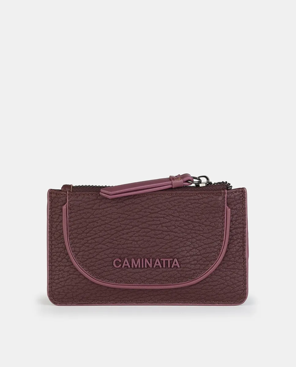

Кошелек-дерматин с застежкой-молнией Caminatta, фиолетовый