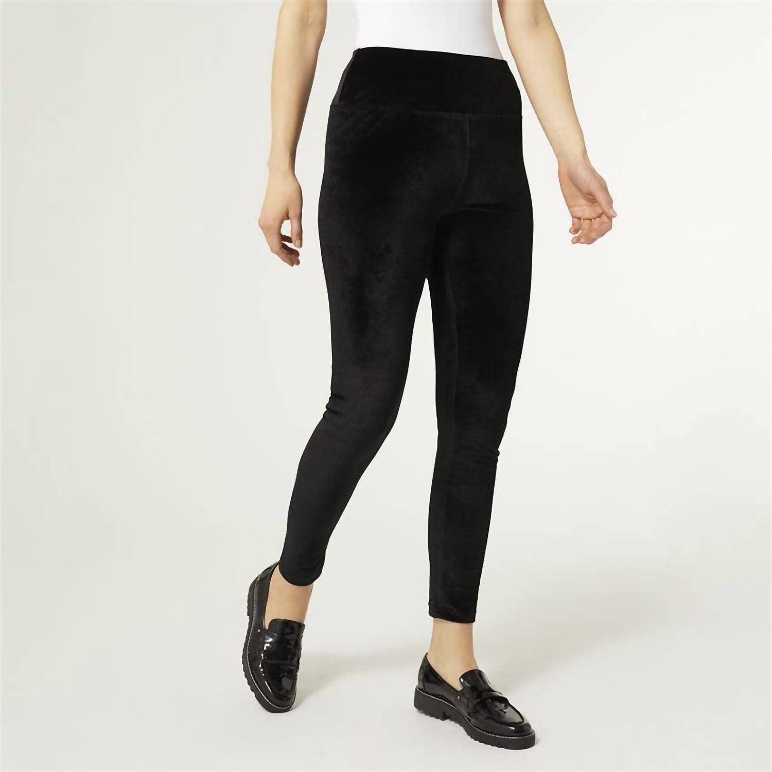 

Леггинсы Rowan Wide Waist Velour Black COCO + CARMEN