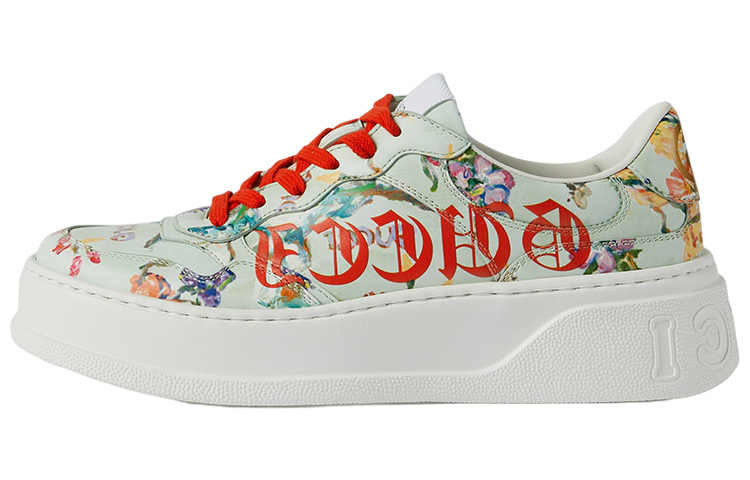 Кроссовки женские Skateboard Gucci Chunky, мятный