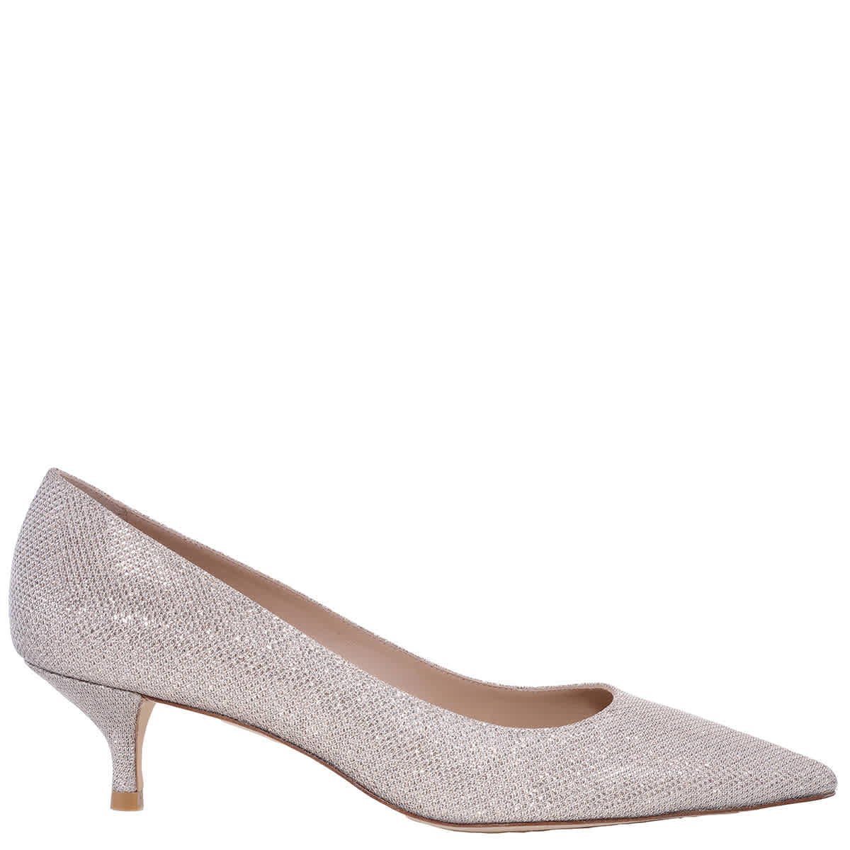 Stuart Weitzman Stuart Туфли-лодочки на киттен-каблуке, Poudre
