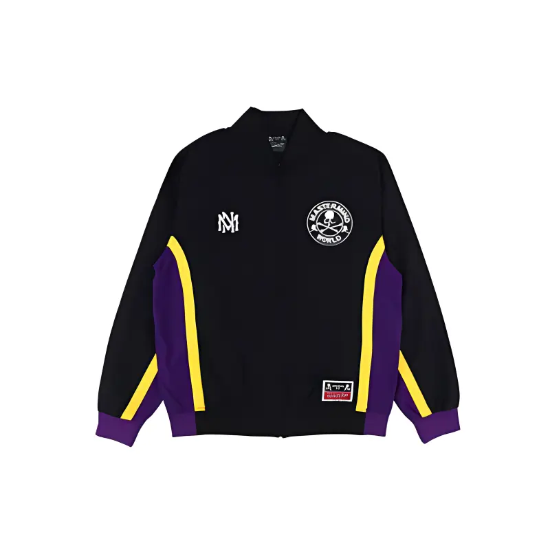 

Mitchell Ness Куртка Mitchell & Ness x MASTERMIND WORLD, Black Yellow