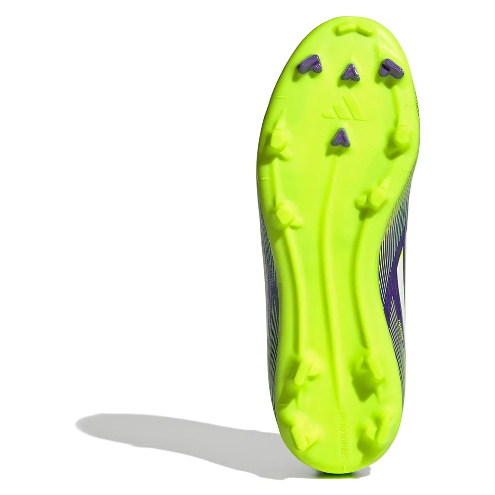 Футбольные бутсы adidas F50 League Mid FG/MG, фиолетовый — фото 2