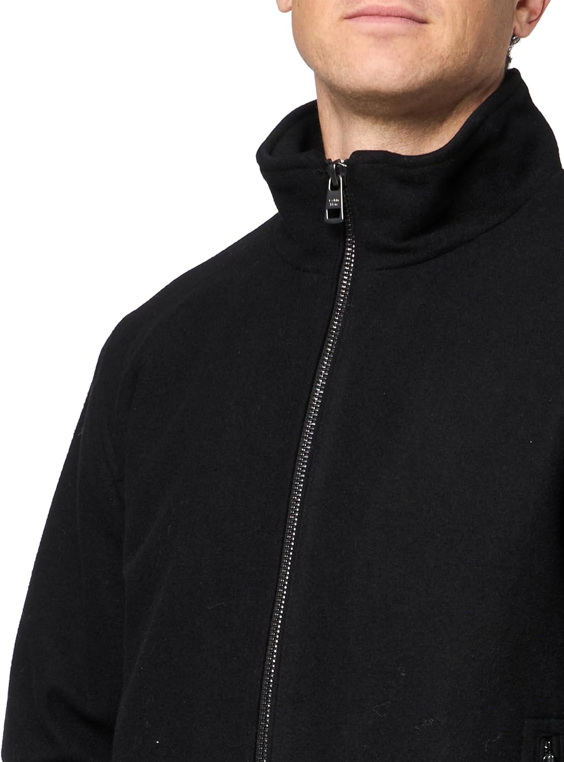 Мужская повседневная куртка-бомбер Calvin Klein Essential, Black — фото 3