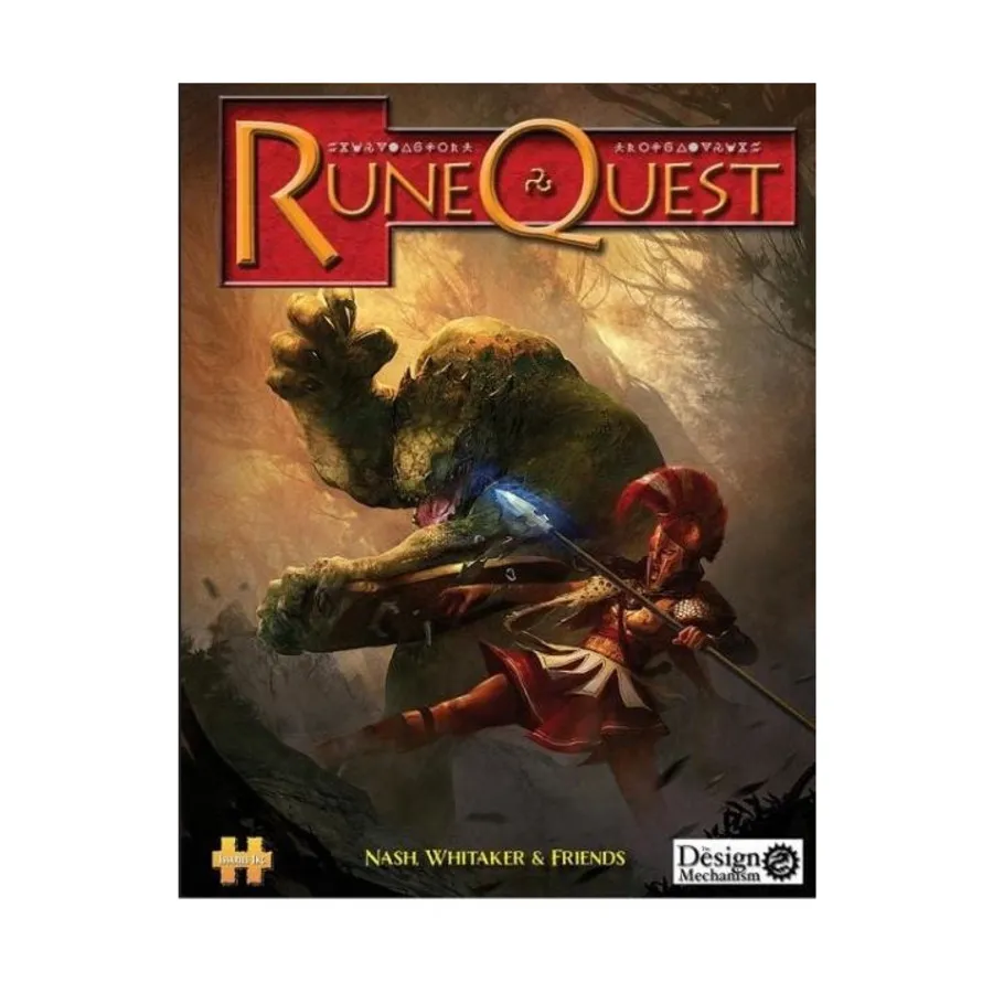 

RuneQuest (6th Edition), мягкая обложка
