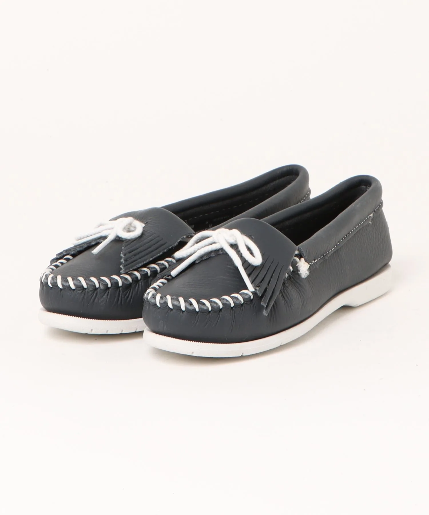 Мужские и женские мокасины Minnetonka Unbeaded Leather Moc