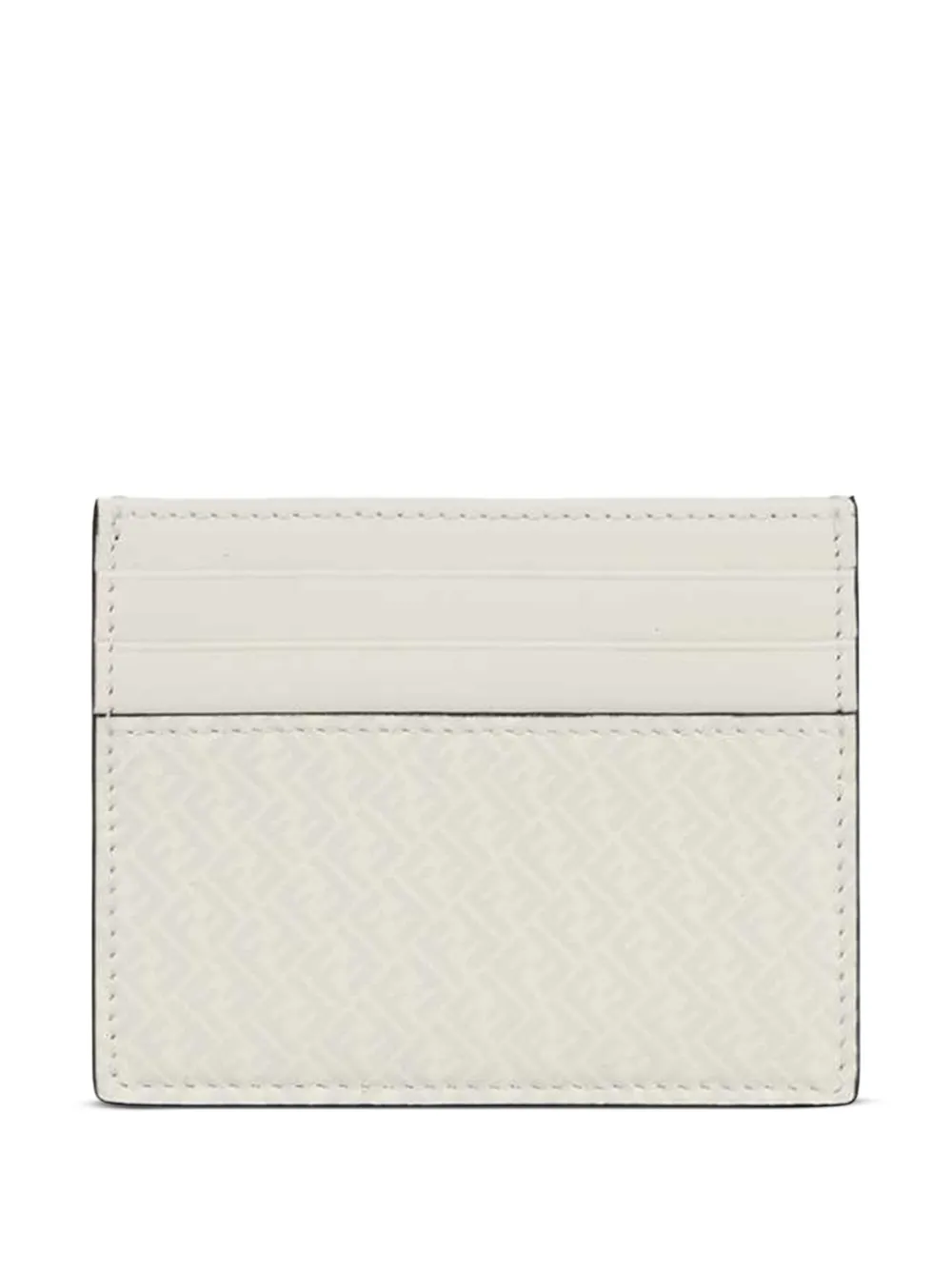 

Визитница с монограммой FF FENDI, белый