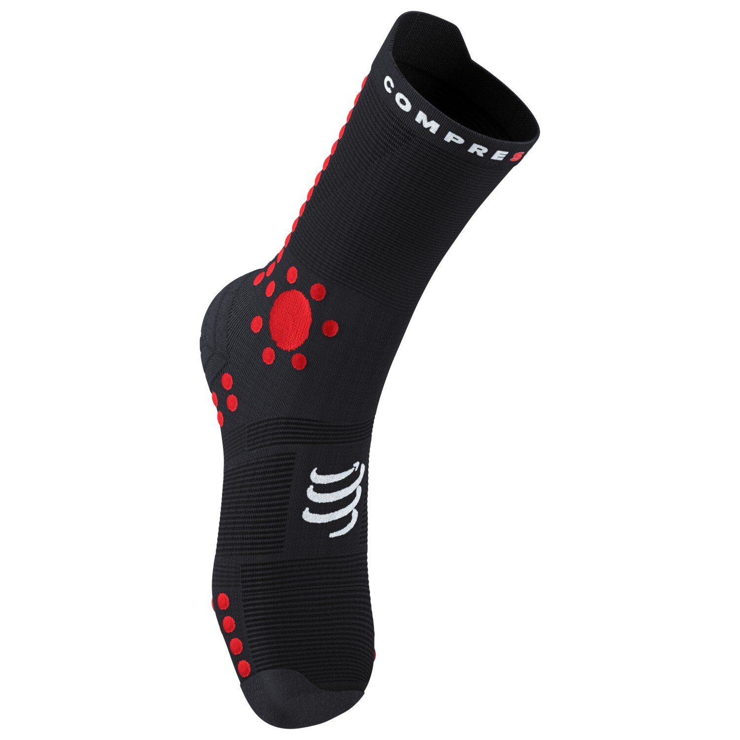 

Носки для бега Compressport Pro Racing Socks V4.0 Trail, цвет Black/Red