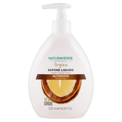 

Натуральное косметическое жидкое мыло Аргана 500 мл Naturaverde