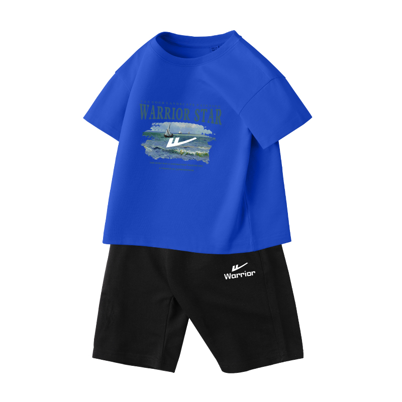 

Детская повседневная спортивная одежда WARRIOR, royal синий/h sailboat-черный/h белый small logo k