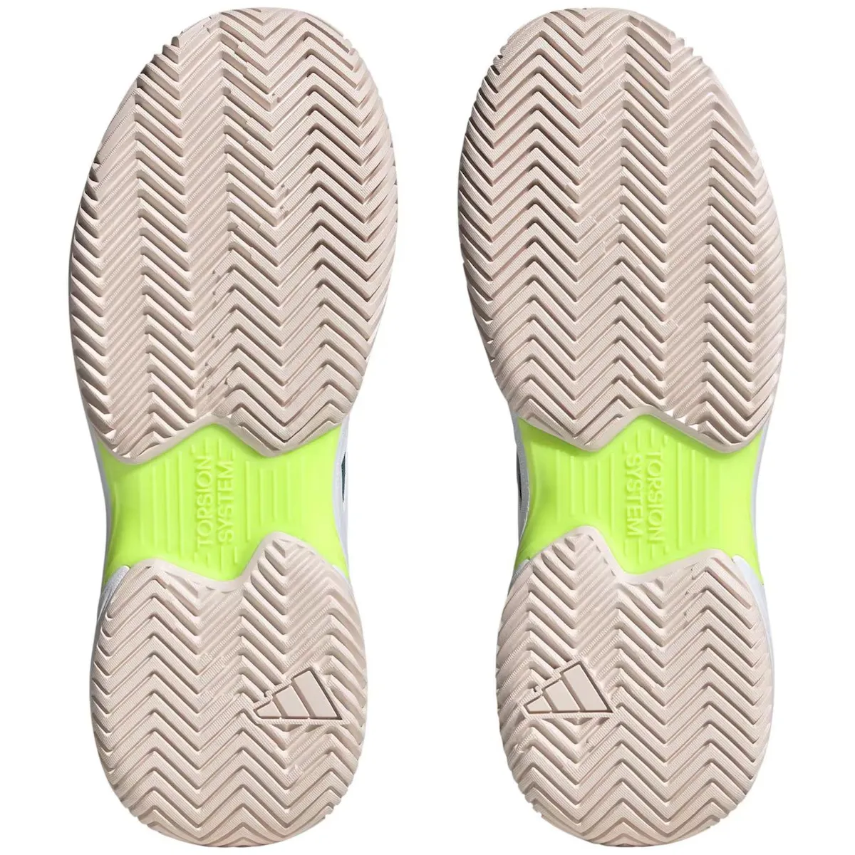 Adidas COURTJAM CONTROL 23 женские теннисные кроссовки, зеленый — фото 3
