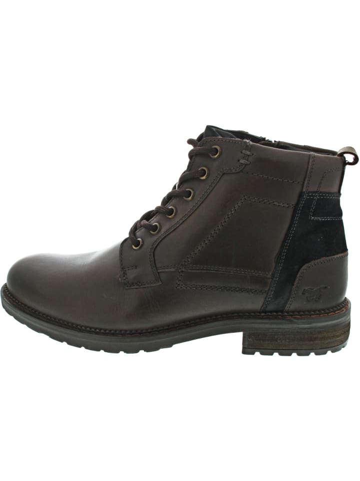 

Mustang Коричневые ботинки на шнуровке