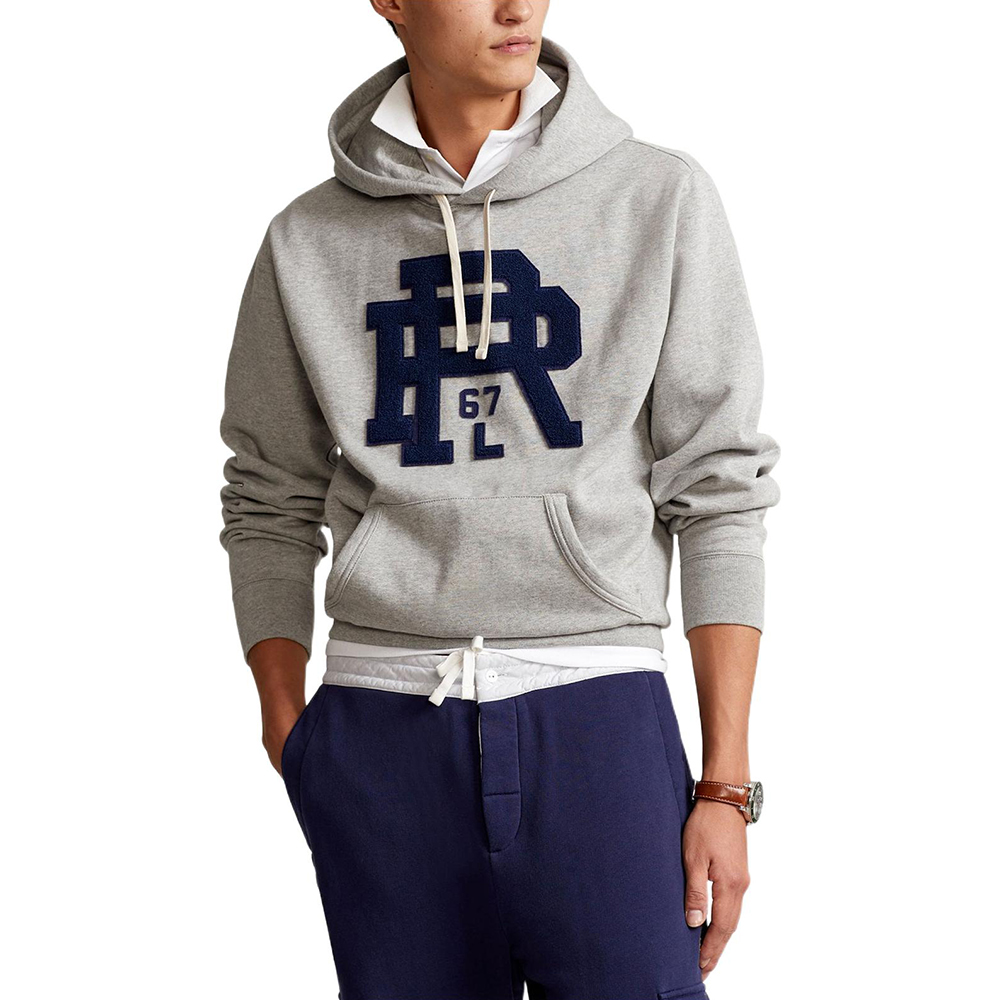 

Серый мужской свитшот Polo Ralph Lauren, серый