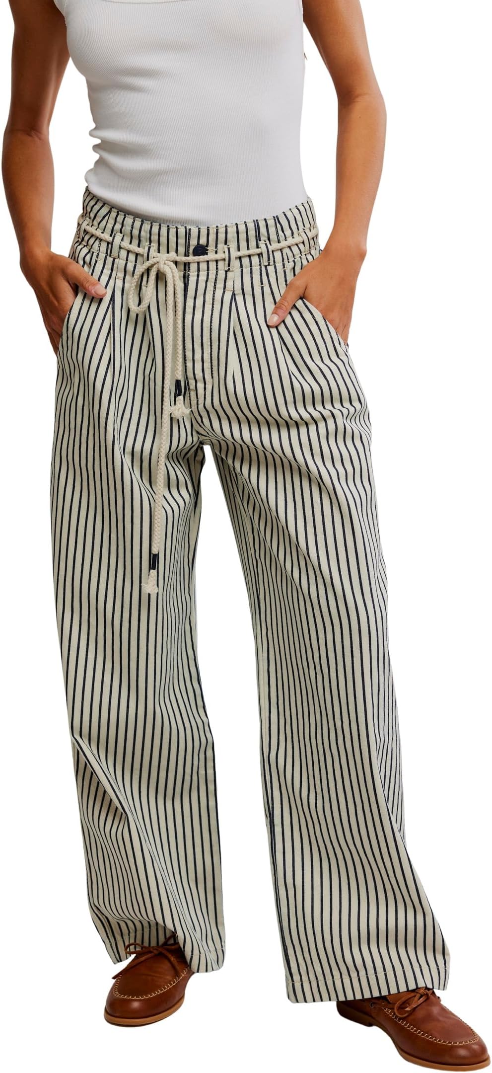

Брюки Free People Dakota Cinched Pull On-Ra, цвет Washed Railroad