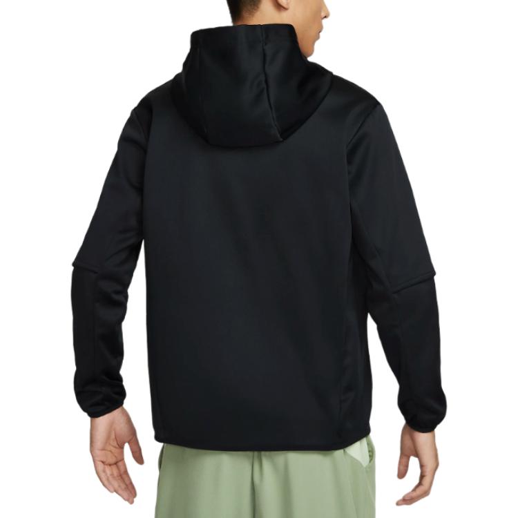Толстовка с капюшоном для гольфа Men's Golf Nike, черный — фото 4