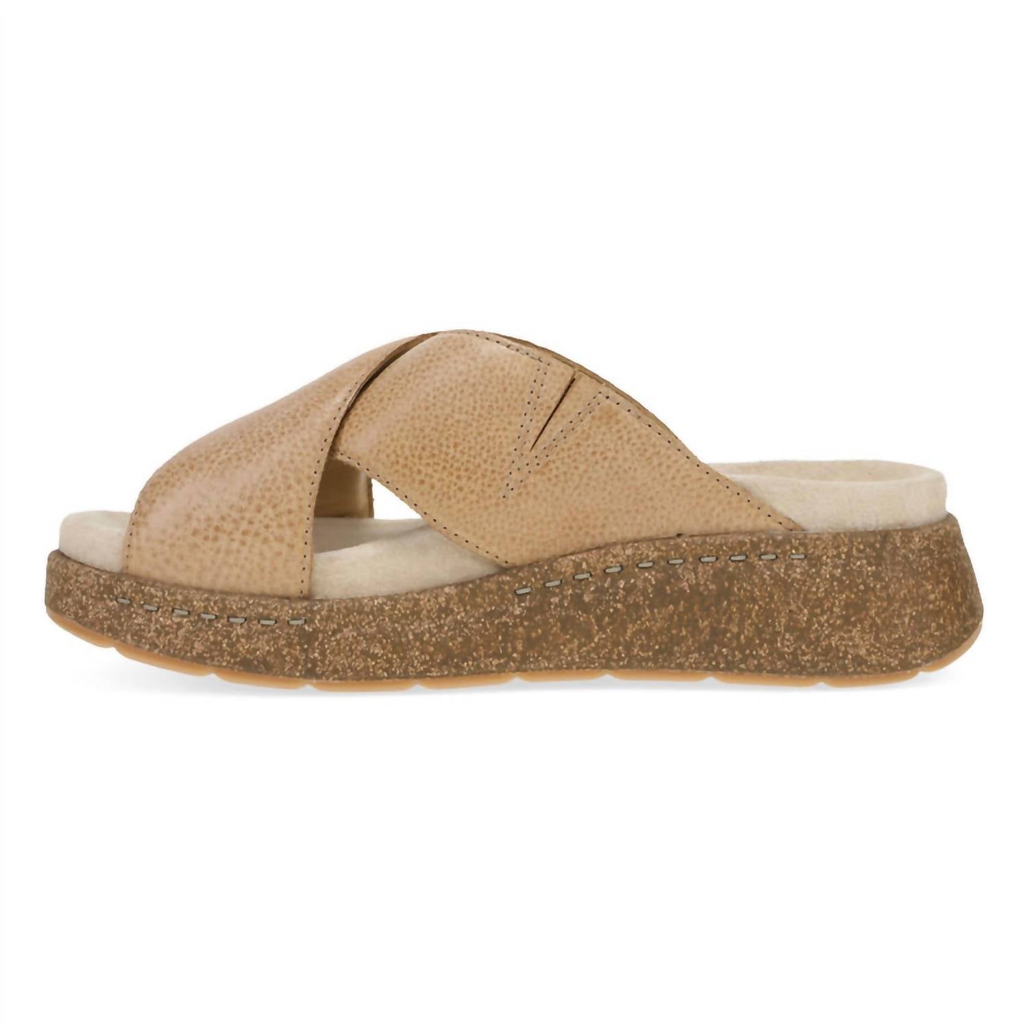 Women's Bridget Cross-Band Slide Sandal In Honey Dansko, Honey — фото 3