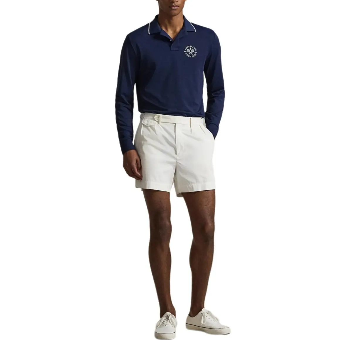 SS26 Polo Shirt Men's Polo Ralph Lauren, темно синий — фото 4