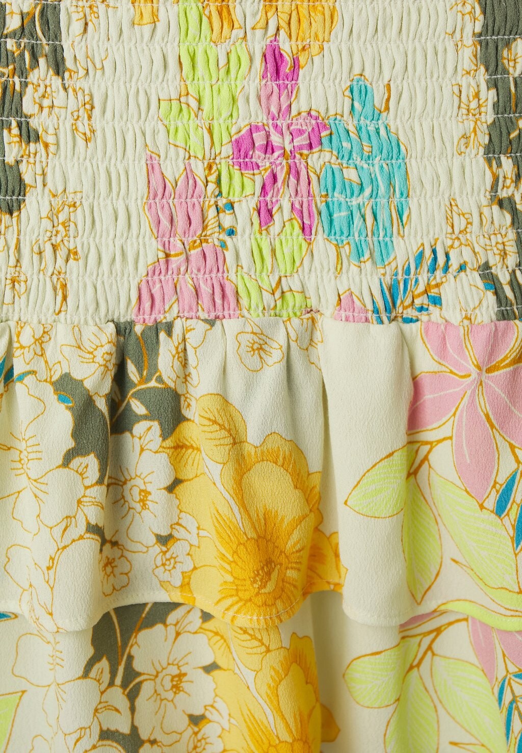 

Юбка-трапеция TONI SMOCKED SKIRT Guess, цвет Gold Coast