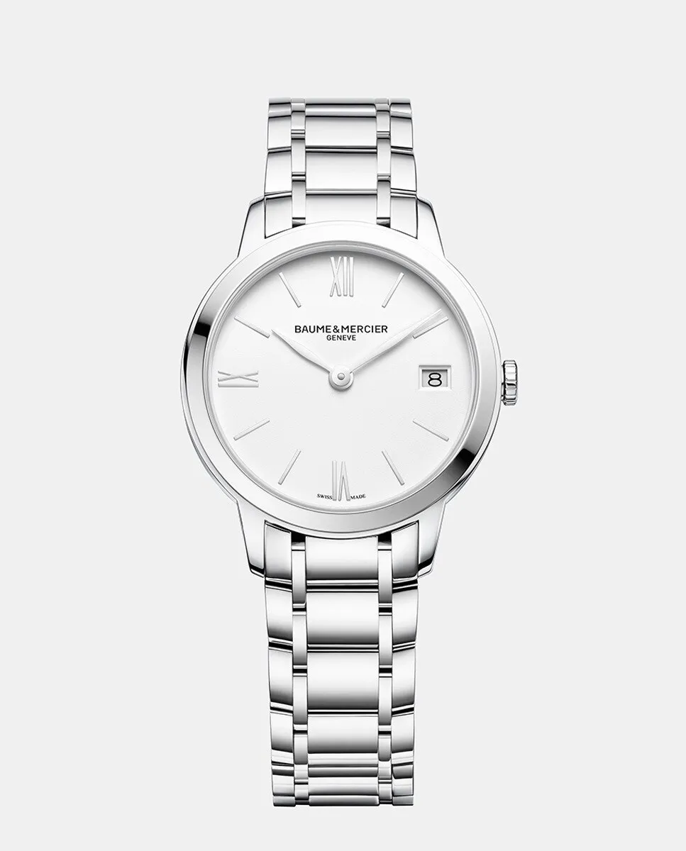 

Classima M0A10335 стальные женские часы Baume & Mercier, серебрянный
