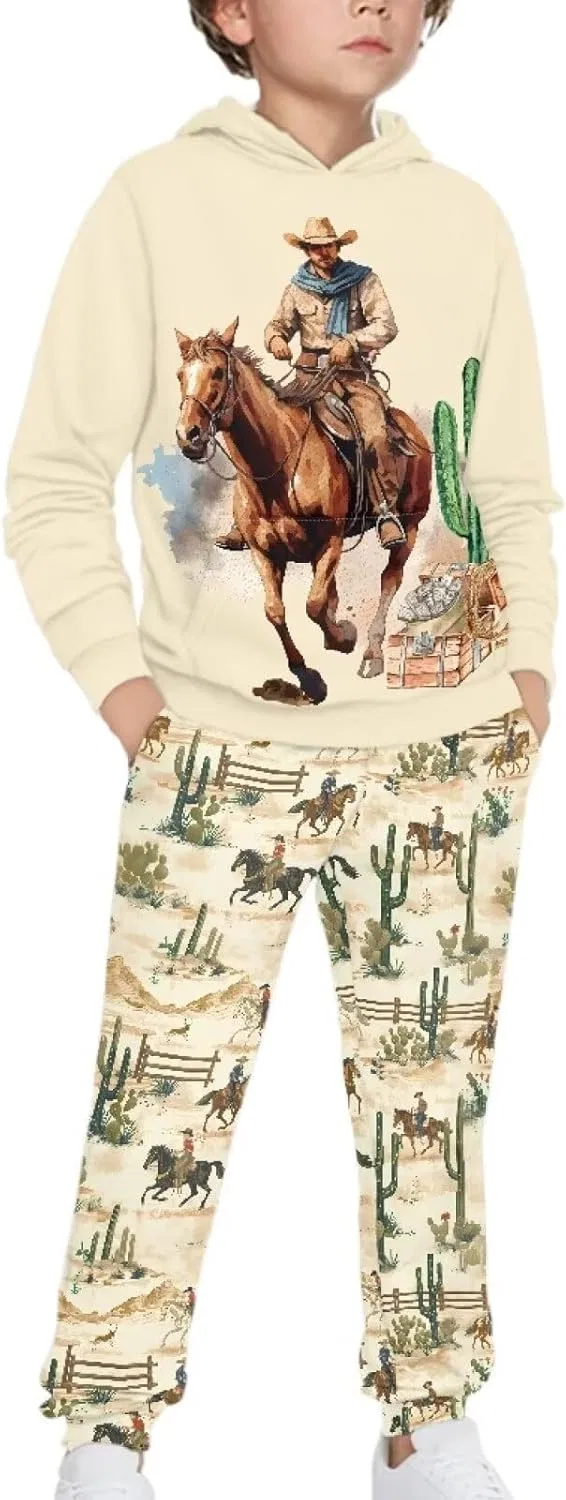 Спортивный костюм с капюшоном DISNIMO Horse Western Cowboy